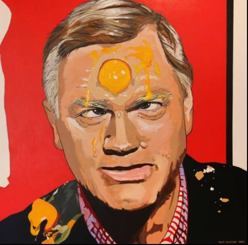 Andrew Bolt with Egg on his Face